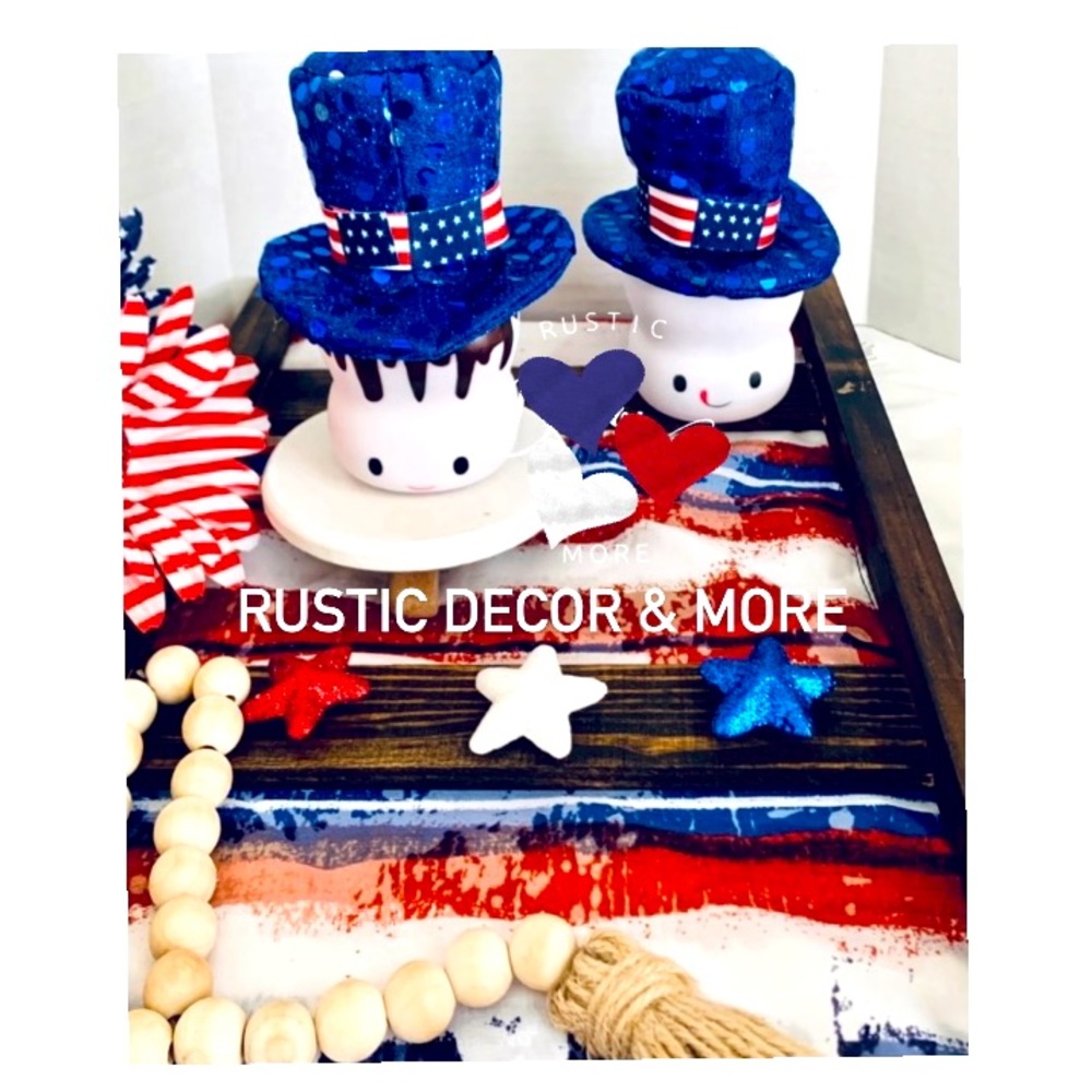 ❤️🤍💙Patriotic Hats For Your Marshmallow Mugs